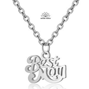 BEST MOM Necklace | Stainless Steel 🤍